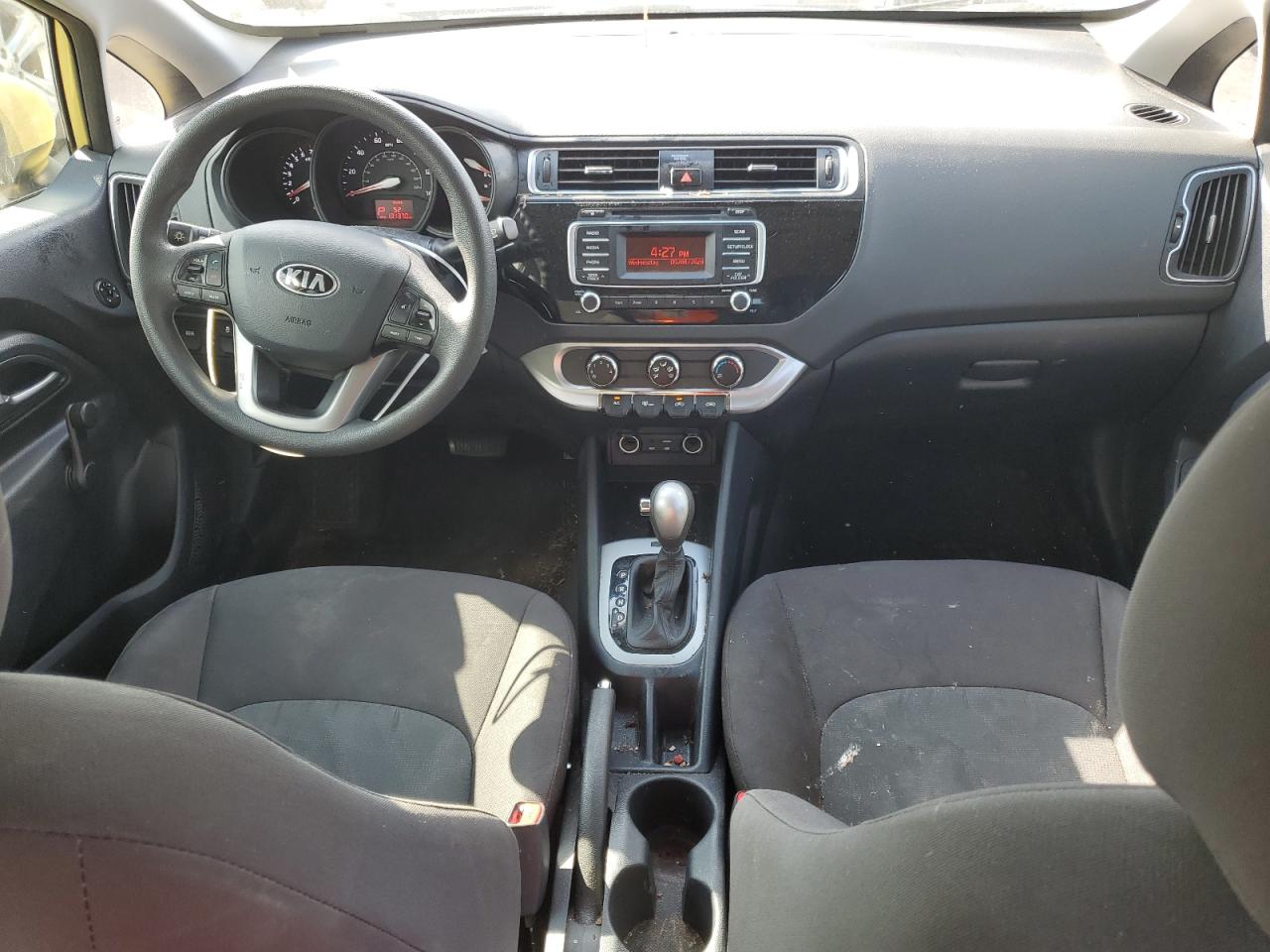 2016 KIA Rio VIN KNADM4A36G6608972 Copart auction photo, rear end / side damage thumbnail 8