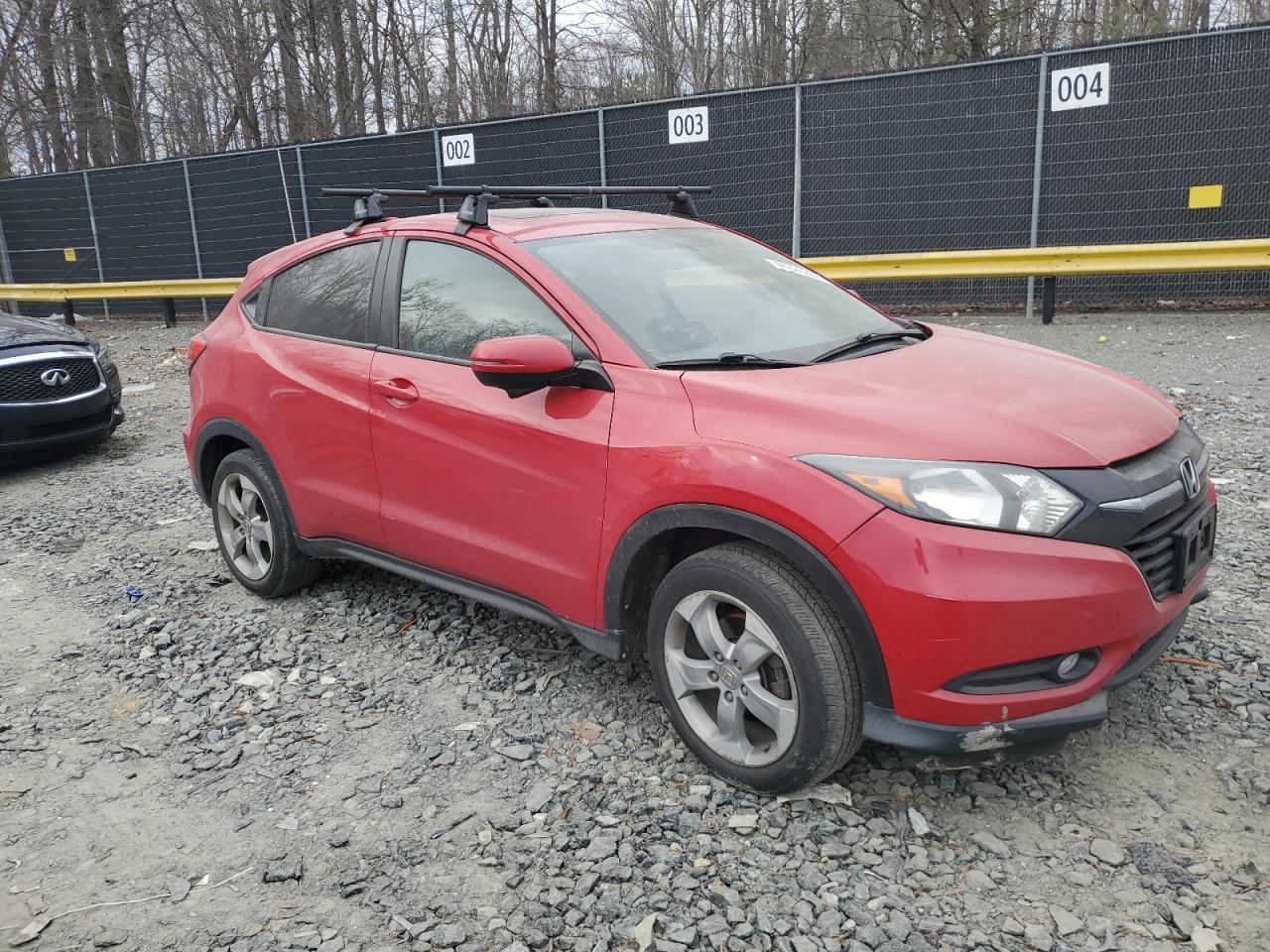 2017 Honda HR-V VIN 3CZRU6H58HM720762 Copart auction photo, minor dent/scratches damage thumbnail 4
