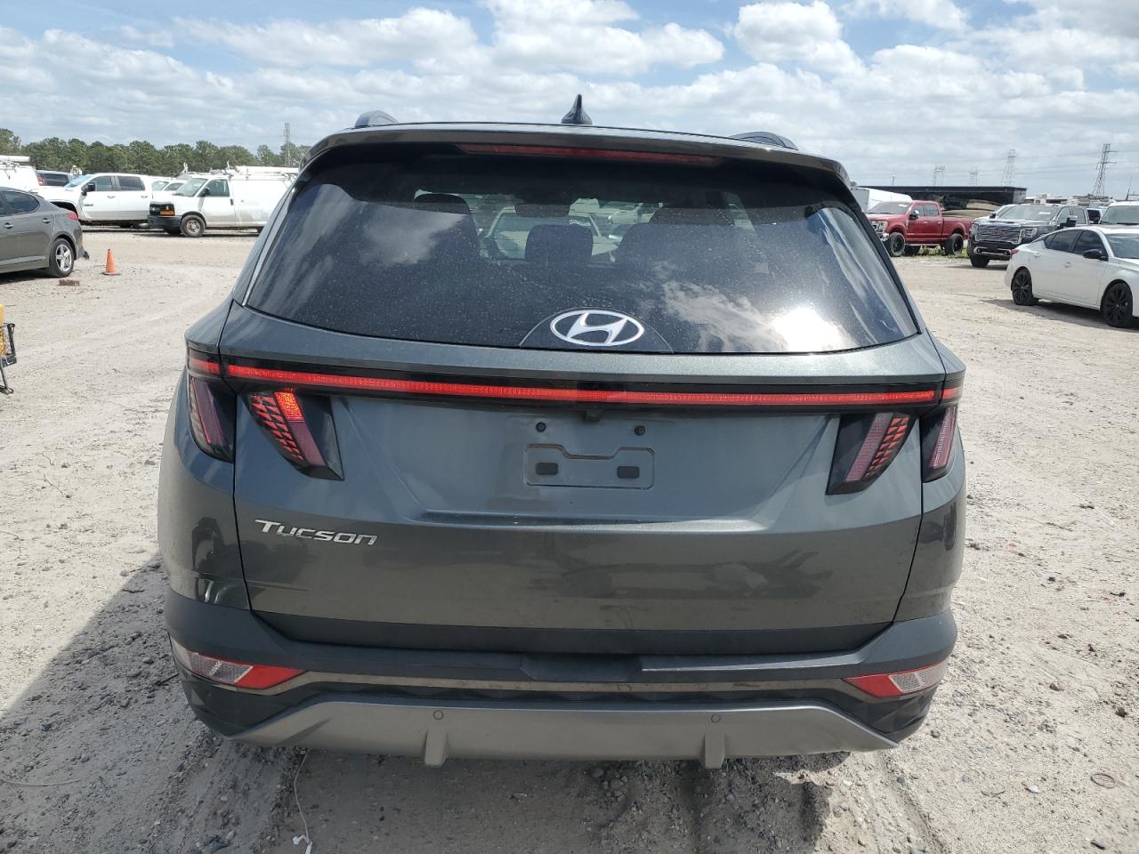2022 Hyundai Tucson VIN 5NMJE3AE1NH050091 Copart auction photo, front end / minor dent/scratches damage thumbnail 6