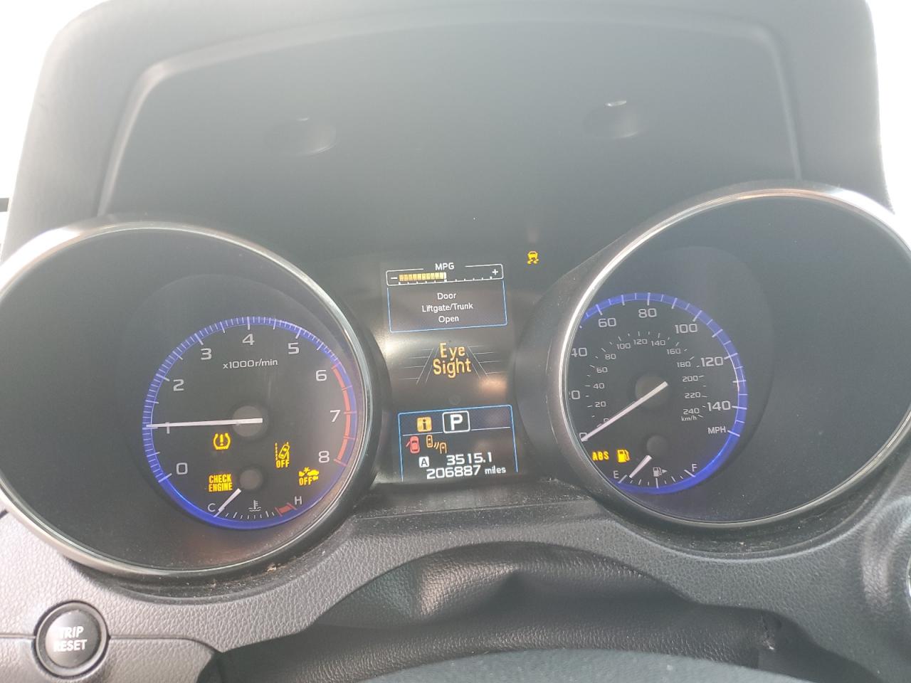 2015 Subaru Outback VIN 4S4BSBNC7F3251716 Copart auction photo, water/flood damage thumbnail 9