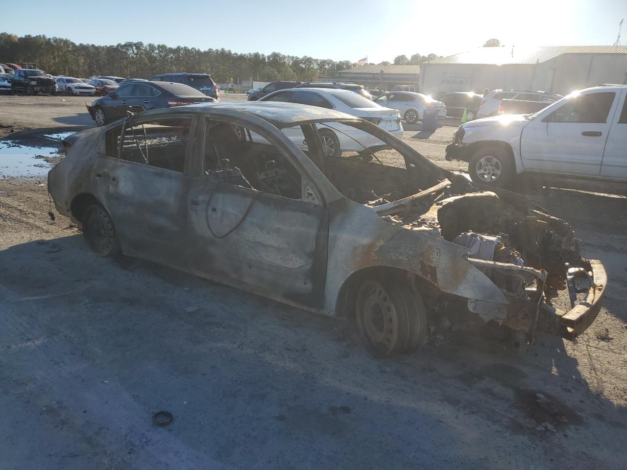 2010 Nissan Altima VIN 1N4AL2AP1AN428527 Copart auction photo, burn damage thumbnail 4