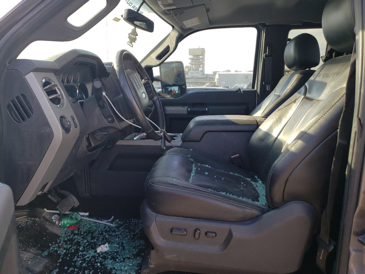 2013 Ford F350 VIN 1FT8X3DT6DEA29578 Copart auction photo, front end / side damage thumbnail 7
