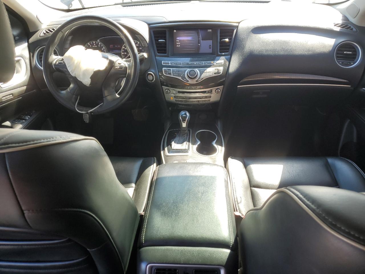 2019 Infiniti QX60 VIN 5N1DL0MM0KC529337 Copart auction photo, front end / side damage thumbnail 8
