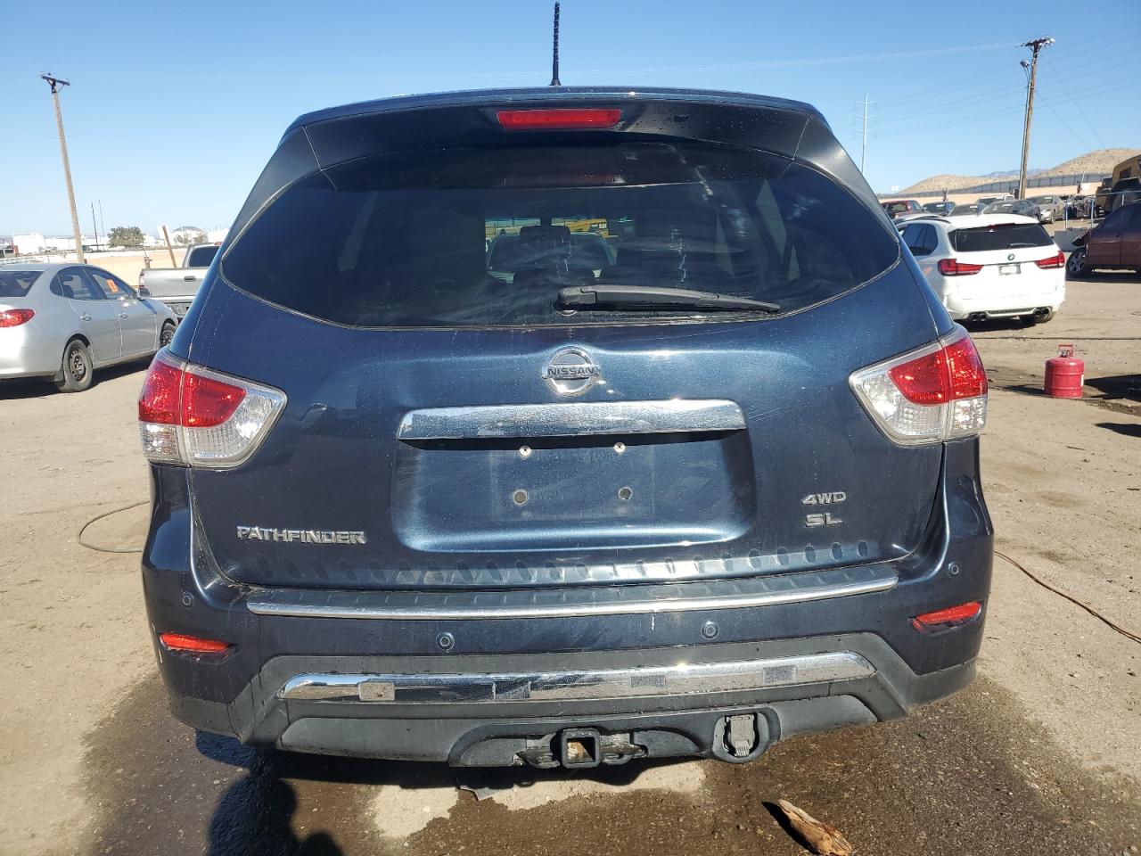 2014 Nissan Pathfinder VIN 5N1AR2MM1EC689065 Copart auction photo, front end damage thumbnail 6