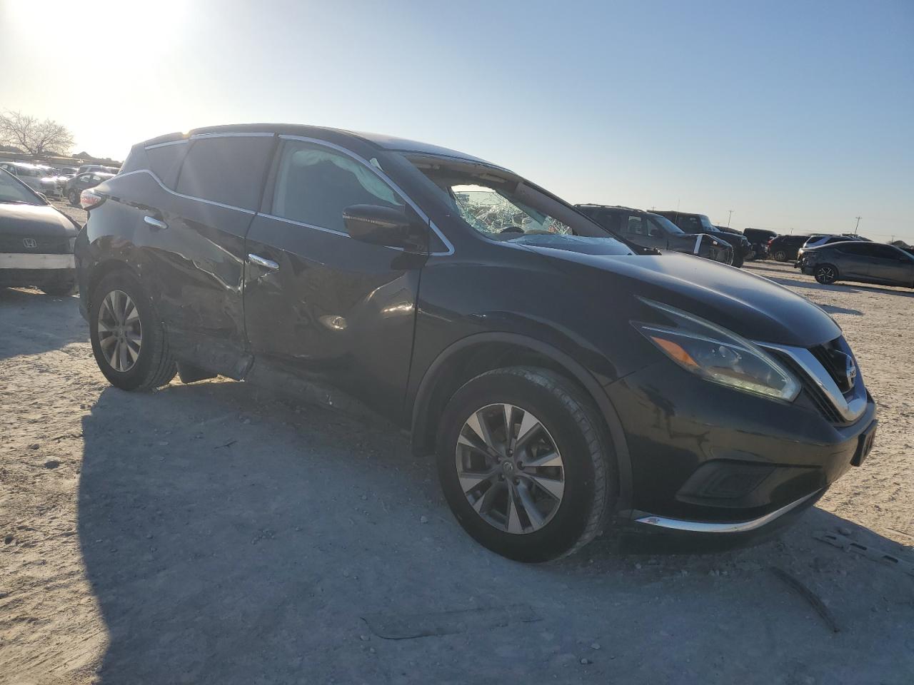 2018 Nissan Murano VIN 5N1AZ2MGXJN126167 Copart auction photo, side / top/roof damage thumbnail 4