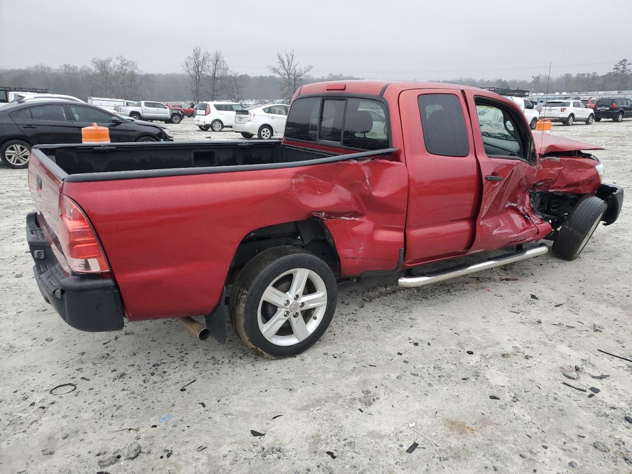 2006 Toyota Tacoma VIN 5TETX22N26Z264746 Copart auction photo, all over damage thumbnail 3