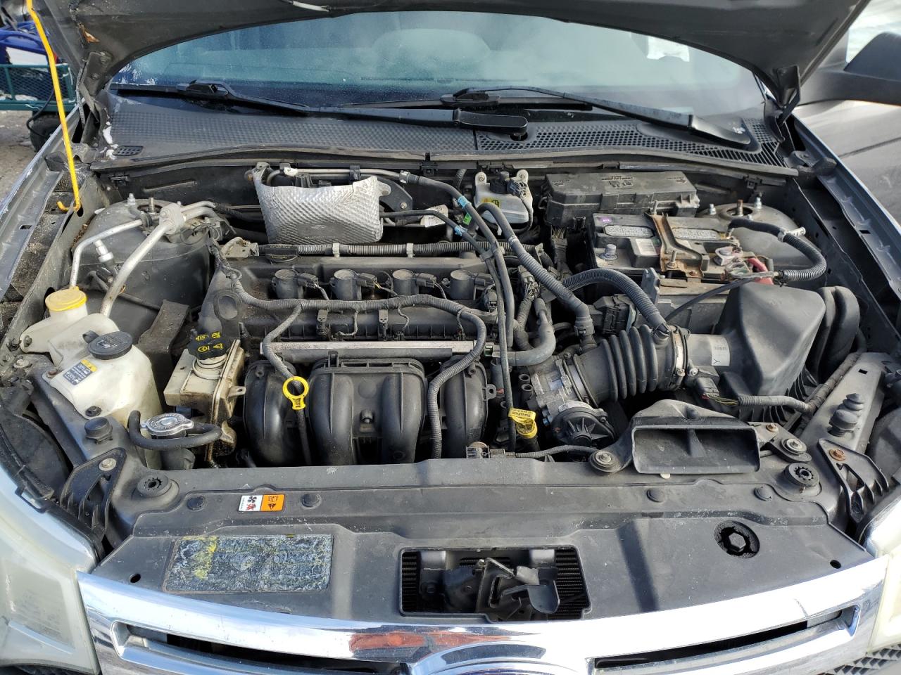 2010 Ford Focus VIN 1FAHP3FN0AW183701 Copart auction photo, side / rear end damage thumbnail 12