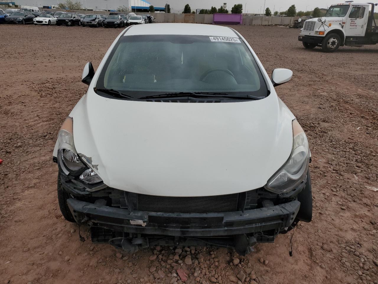 2013 Hyundai Elantra VIN 5NPDH4AE4DH454921 Copart auction photo, front end damage thumbnail 5