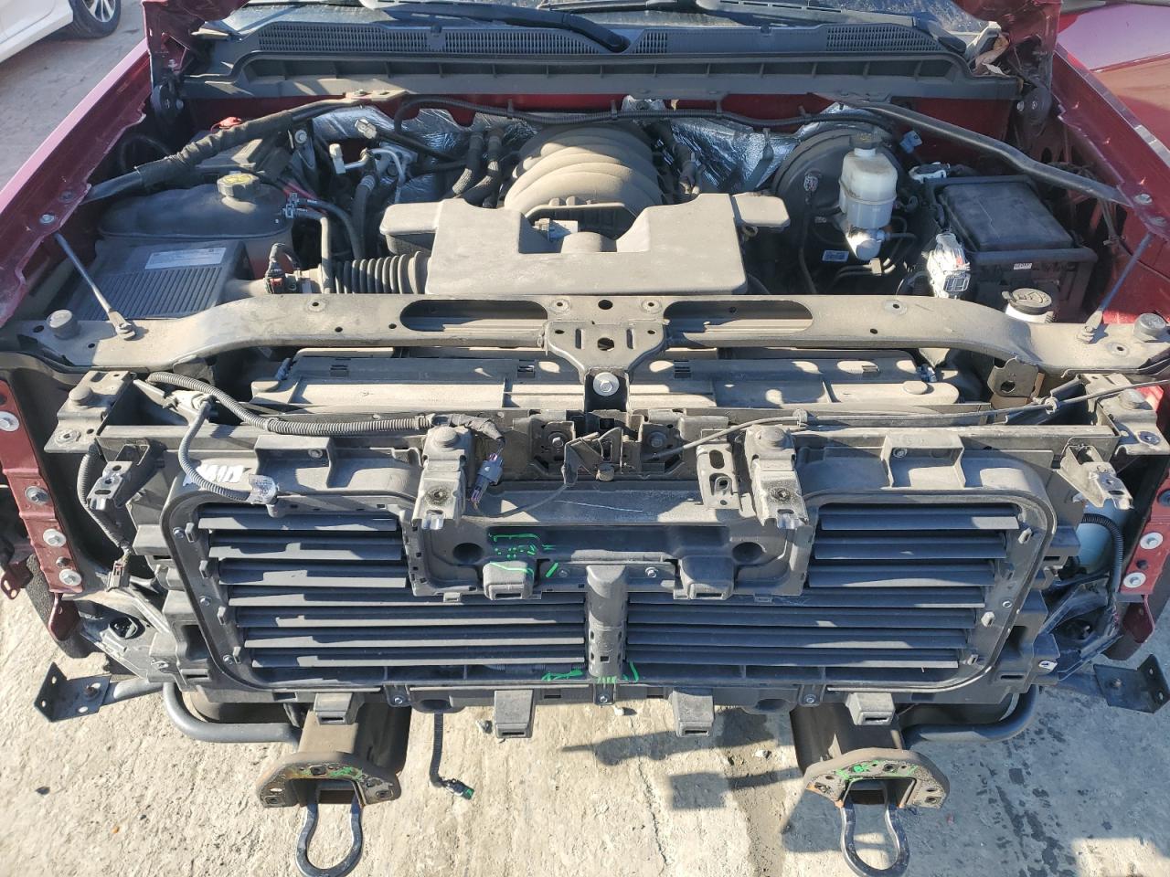 2018 Chevrolet Silverado VIN 1GCVKREC6JZ185000 Copart auction photo, front end / side damage thumbnail 11