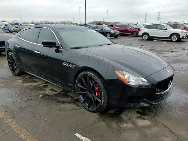 2015 Maserati Quattroporte VIN ZAM56RRA4F1148574 Copart auction photo, side damage thumbnail 10