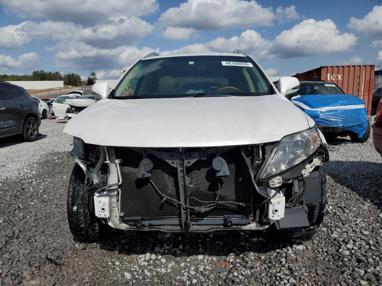 2010 Lexus RX VIN 2T2ZK1BA9AC040710 Copart auction photo, front end damage thumbnail 5