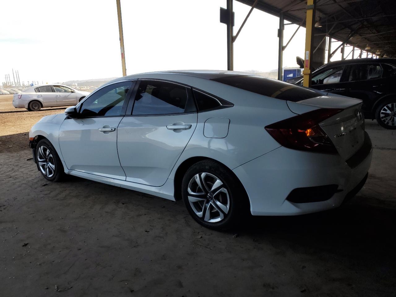 2018 Honda Civic VIN 2HGFC2F51JH536115 Copart auction photo, front end damage thumbnail 2