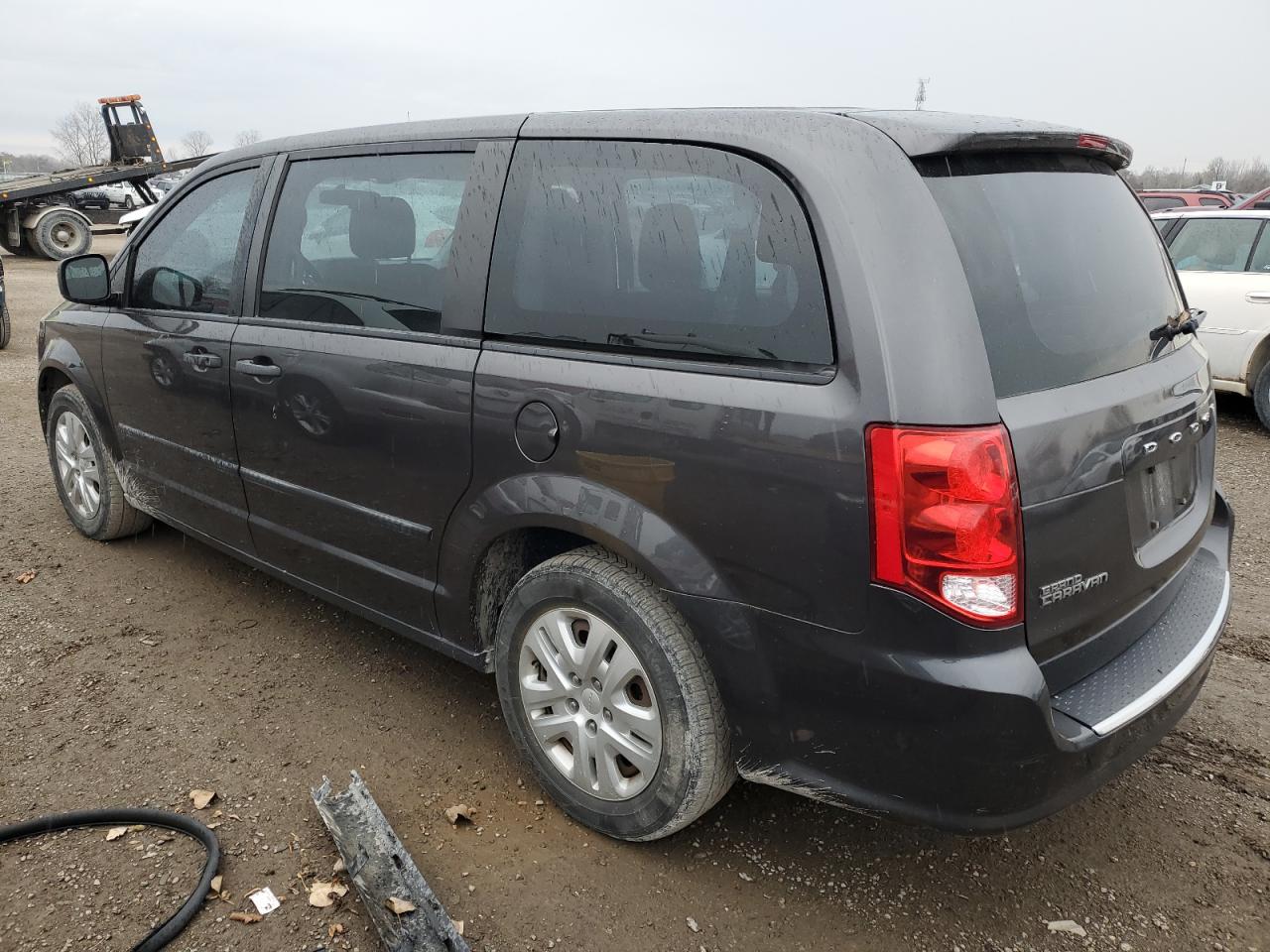 2017 Dodge Caravan VIN 2C4RDGBG5HR781243 Copart auction photo, side / rear end damage thumbnail 2