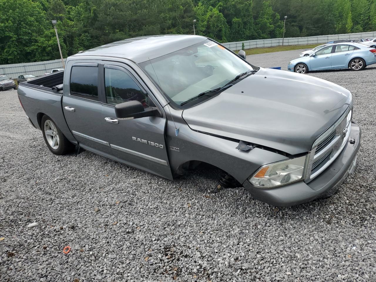 2011 Dodge RAM VIN 1D7RV1CTXBS501365 Copart auction photo, frame damage damage thumbnail 4