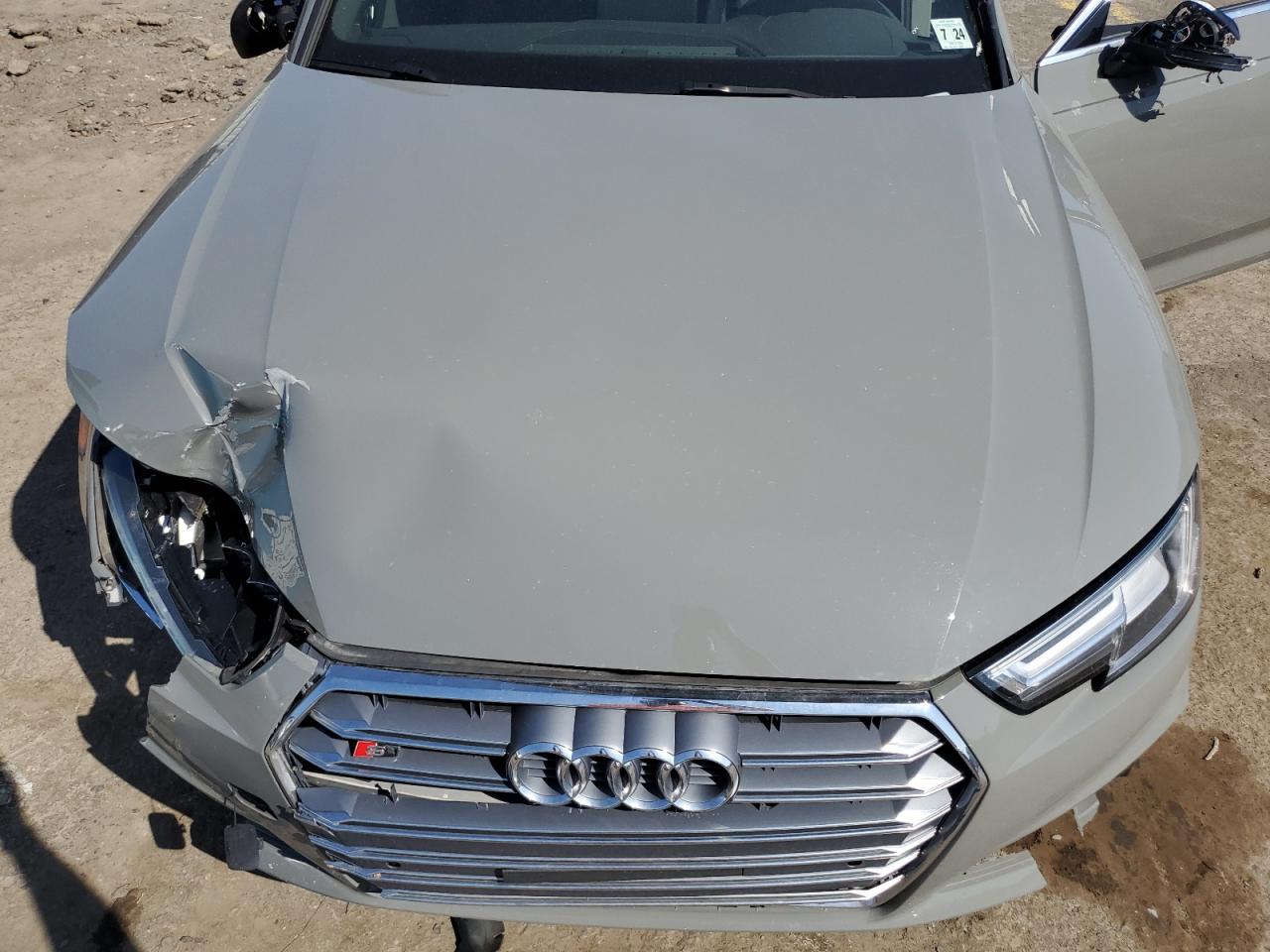 2019 Audi RS4 VIN WAUB4AF44KA034918 Copart auction photo, front end damage thumbnail 11