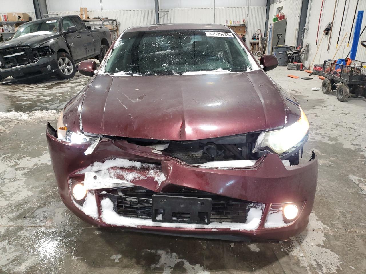 2010 Acura TSX VIN JH4CU2F65AC016539 Copart auction photo, front end damage thumbnail 5