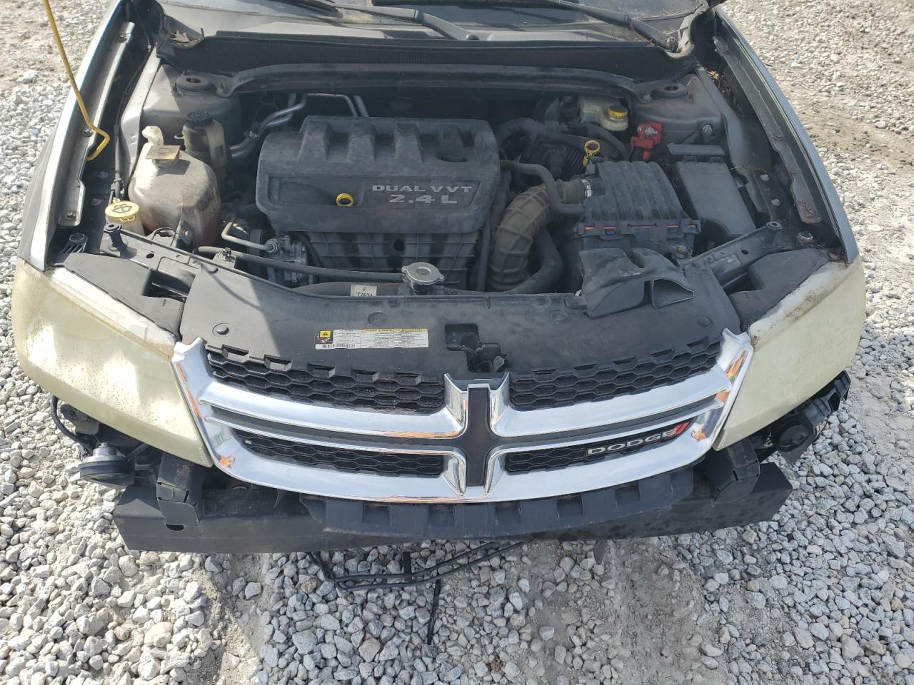 2013 Dodge Avenger VIN 1C3CDZAB5DN591588 Copart auction photo, front end / minor dent/scratches damage thumbnail 11