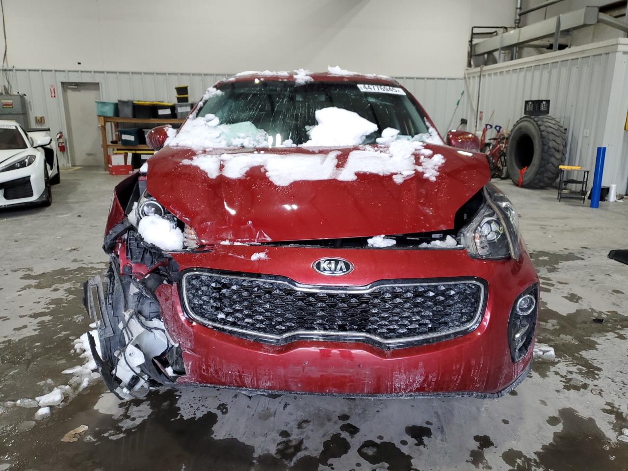 2019 KIA Sportage VIN KNDPMCAC0K7620628 Copart auction photo, front end damage thumbnail 5
