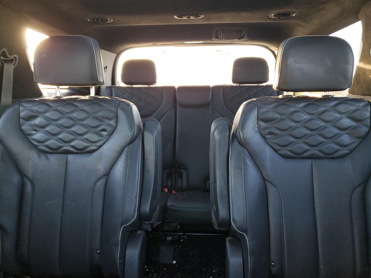 2020 Hyundai Palisade VIN KM8R5DHE7LU155315 Copart auction photo, front end / side damage thumbnail 10