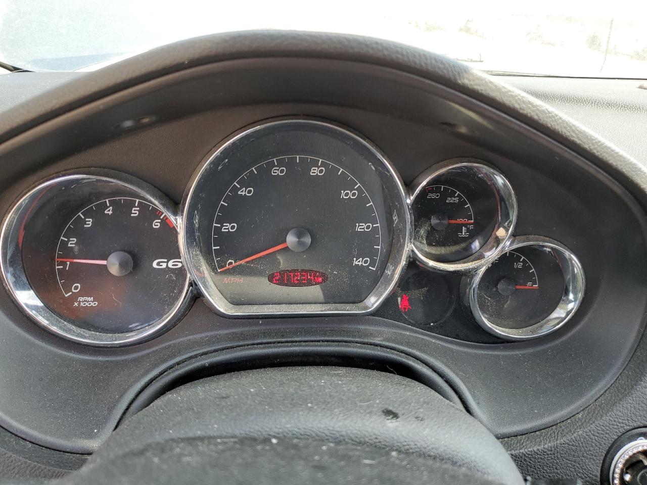 2006 Pontiac G6 VIN 1G2ZM171964162120 Copart auction photo, front end / side damage thumbnail 9