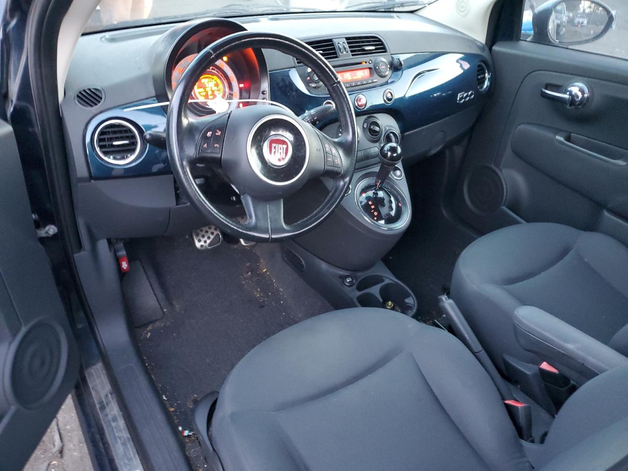 2013 Fiat 500 VIN 3C3CFFAR4DT678131 Copart auction photo, all over damage thumbnail 8