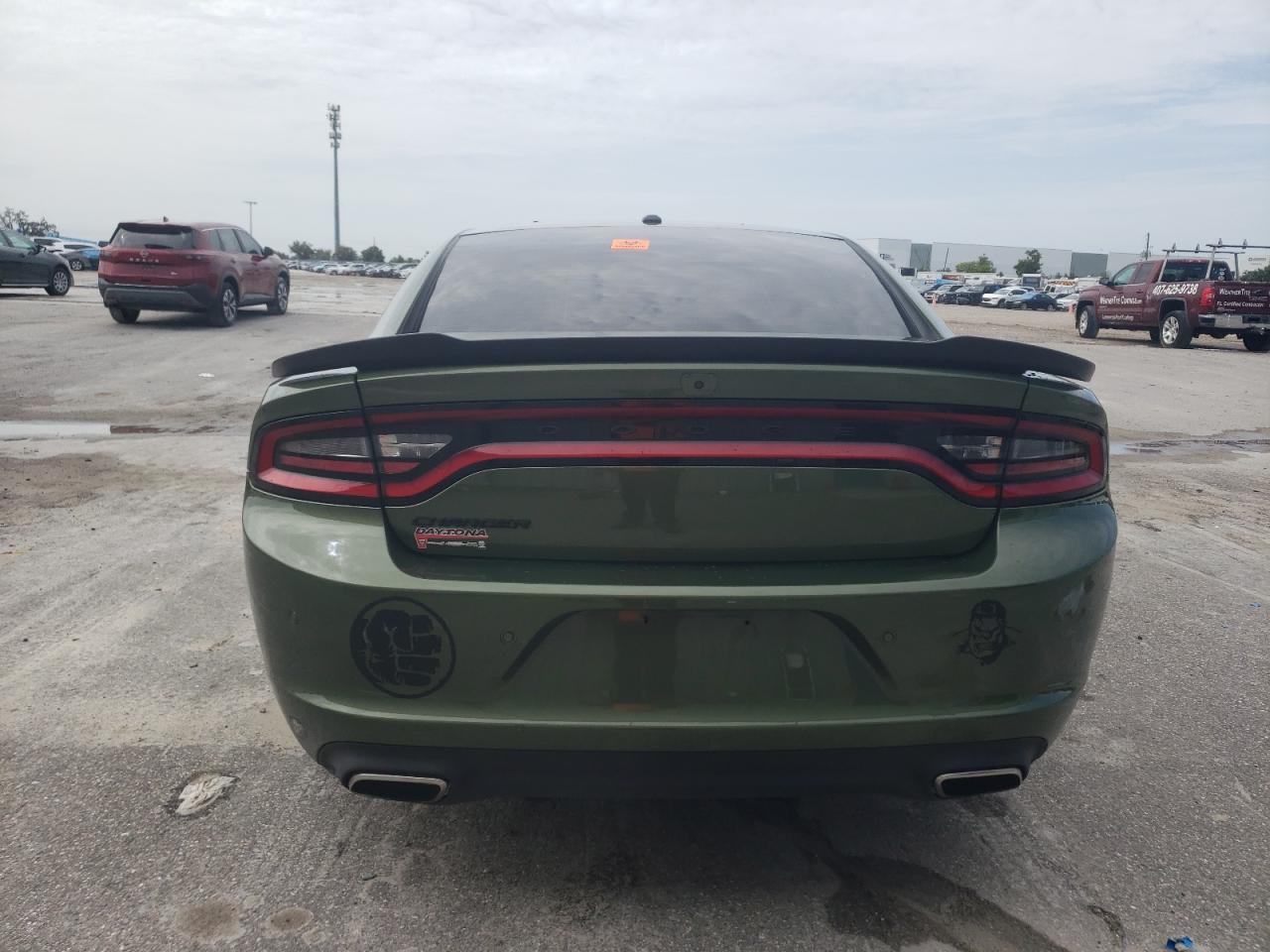 2021 Dodge Charger VIN 2C3CDXBG4MH569699 Copart auction photo, front end damage thumbnail 6