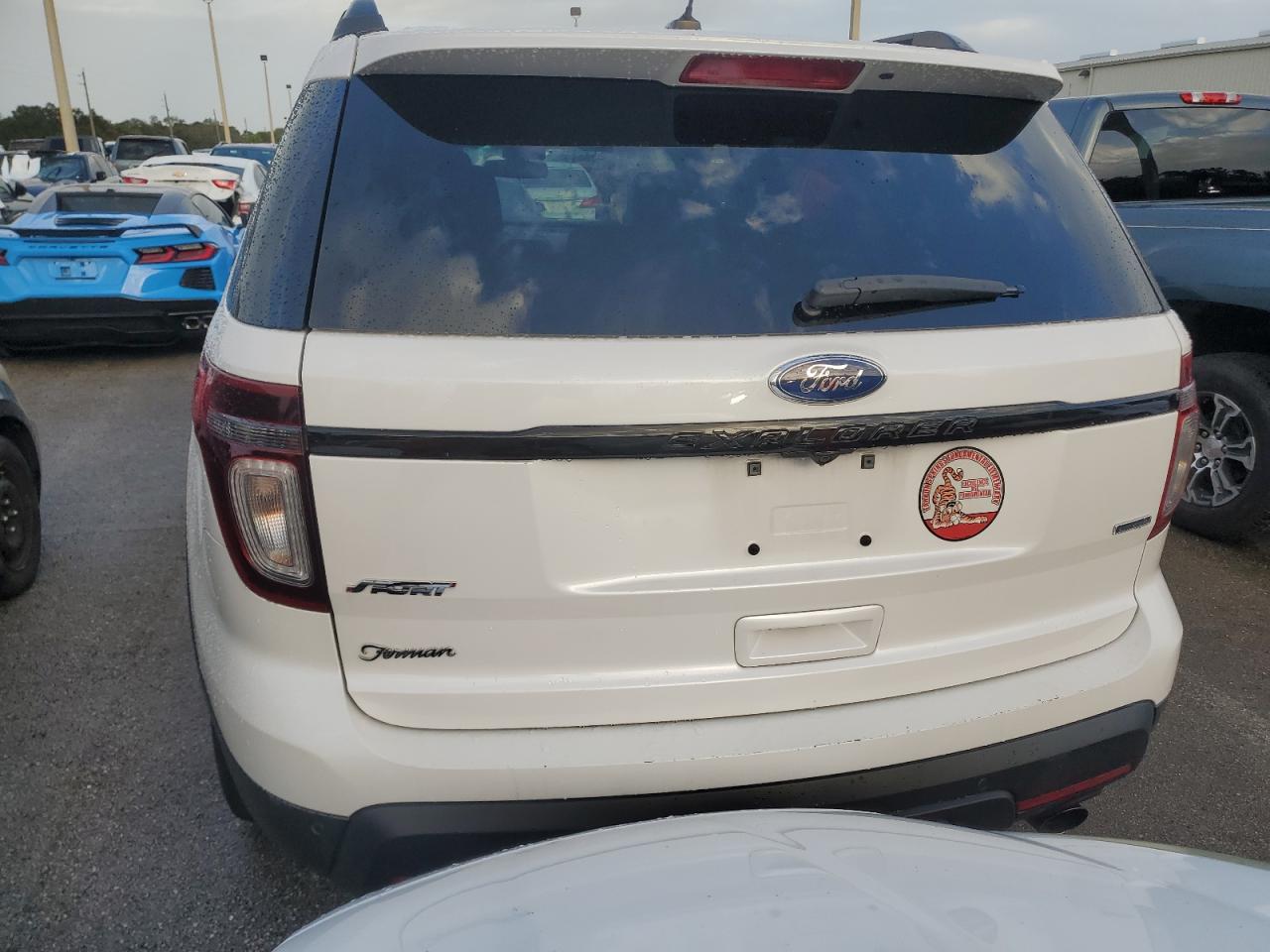 2015 Ford Explorer VIN 1FM5K8GT6FGC11679 Copart auction photo, water/flood damage thumbnail 6