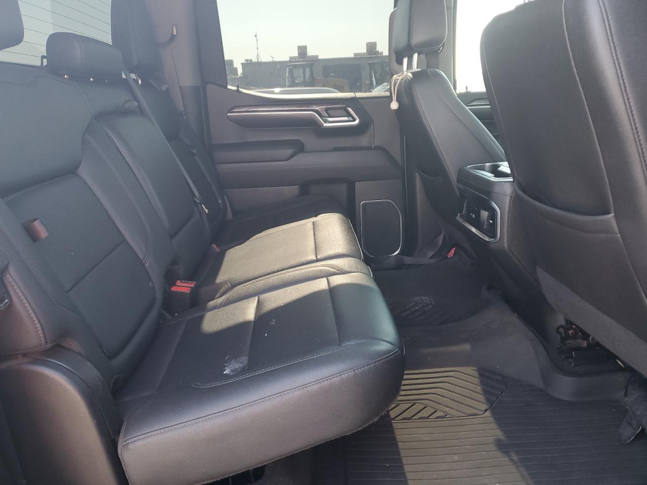 2022 Chevrolet Silverado VIN 1GCUDGEDXNZ625566 Copart auction photo, front end / top/roof damage thumbnail 10