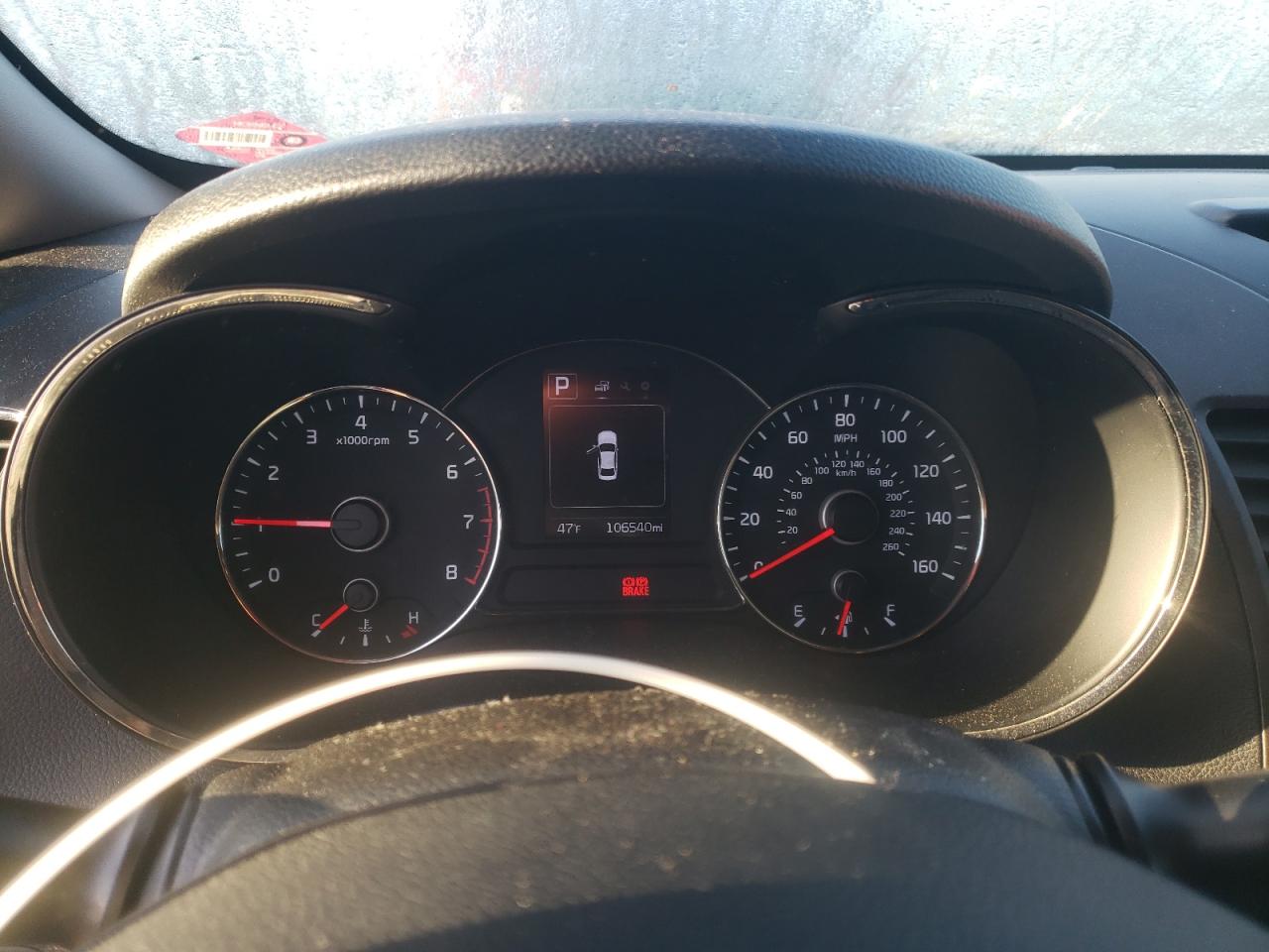 2017 KIA Forte VIN 3KPFL4A75HE073209 Copart auction photo, rear end / side damage thumbnail 9