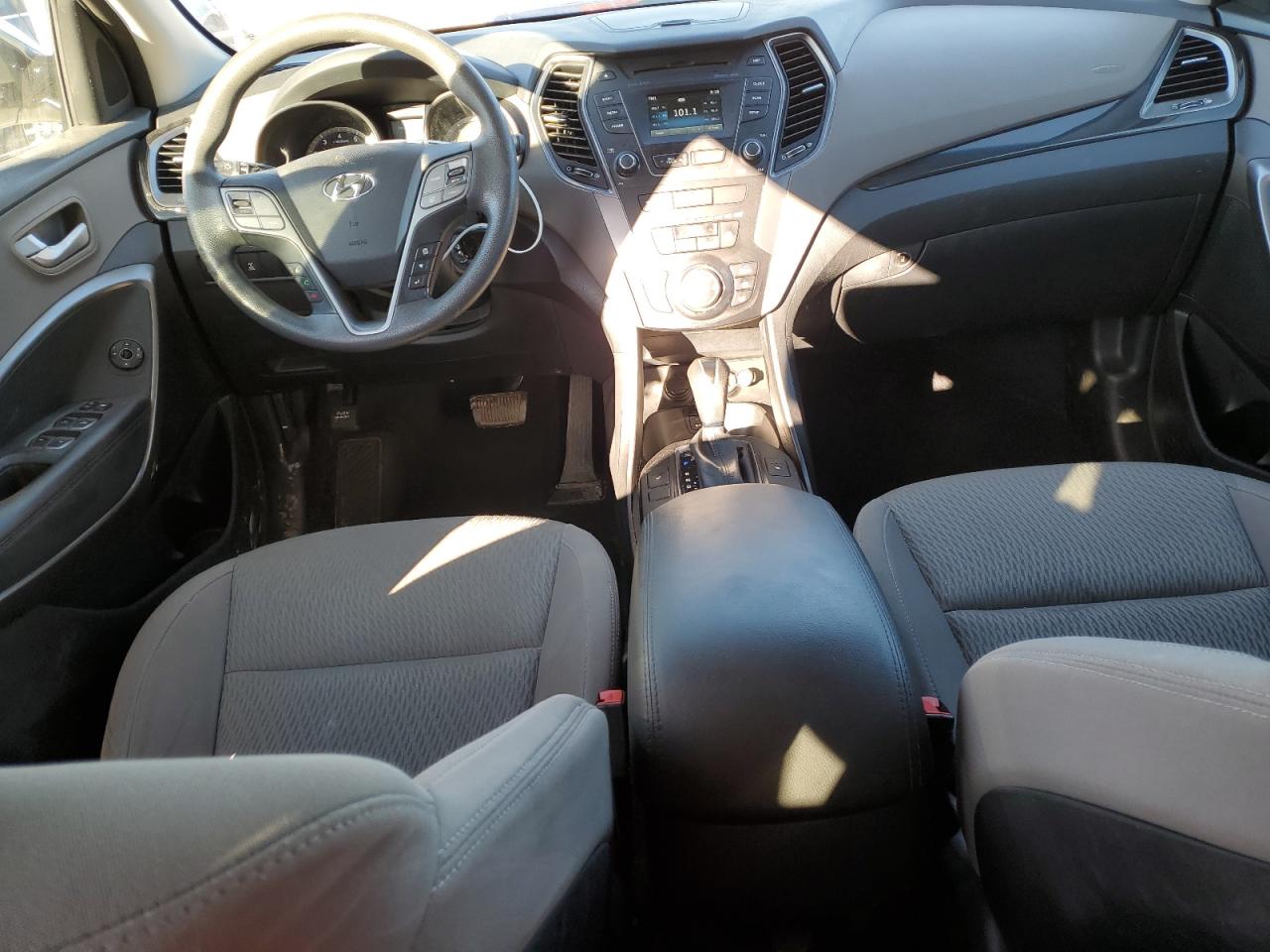 2016 Hyundai Santa Fe VIN KM8SMDHF2GU161705 Copart auction photo, front end damage thumbnail 8