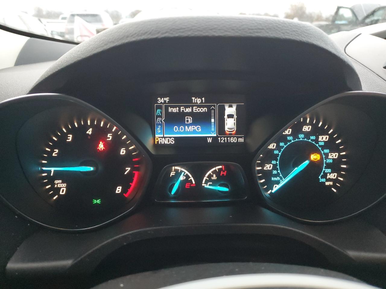 2016 Ford Escape VIN 1FMCU0G79GUA19164 Copart auction photo, all over / hail damage thumbnail 9