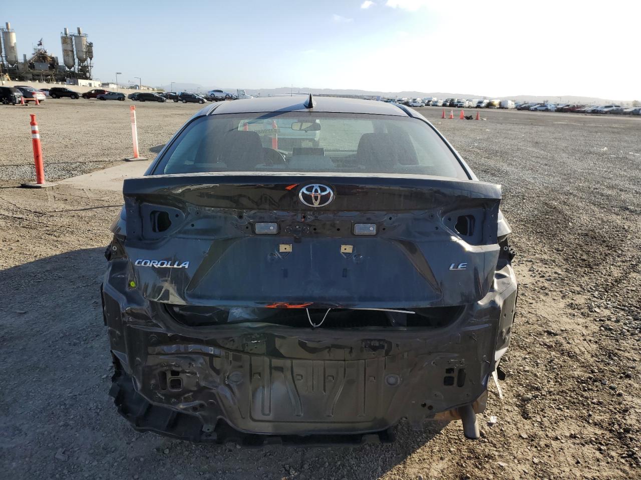 2020 Toyota Corolla VIN 5YFEPRAE5LP128020 Copart auction photo, rear end damage thumbnail 6