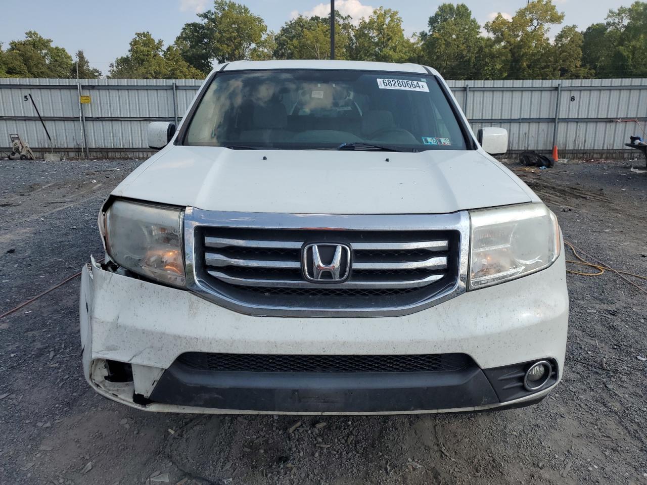 2013 Honda Pilot VIN 5FNYF4H47DB014081 Copart auction photo, front end damage thumbnail 5