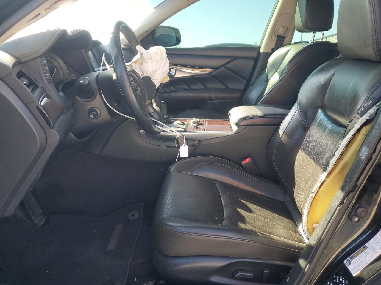 2018 Infiniti Q70 VIN JN1BY1PP0JM330485 Copart auction photo, front end / rear end damage thumbnail 7