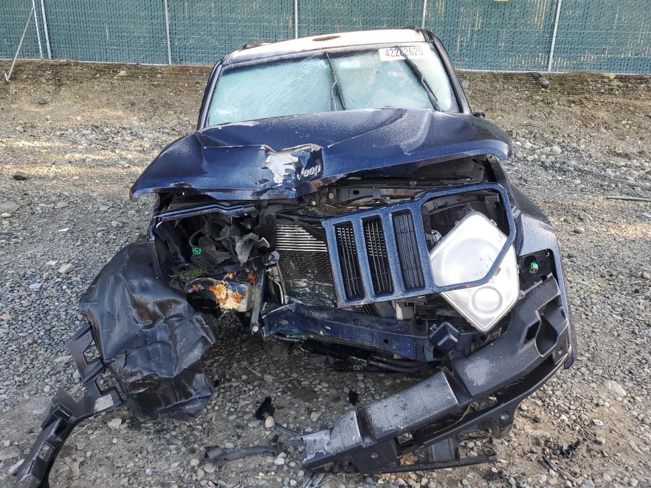 2012 Jeep Liberty (North America) VIN 1C4PJMAK8CW198816 Copart auction photo, front end / side damage thumbnail 5