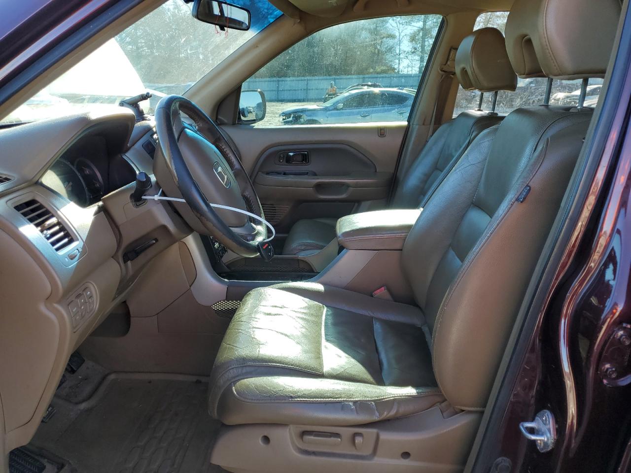 2008 Honda Pilot VIN 5FNYF28728B013943 Copart auction photo, front end damage thumbnail 7