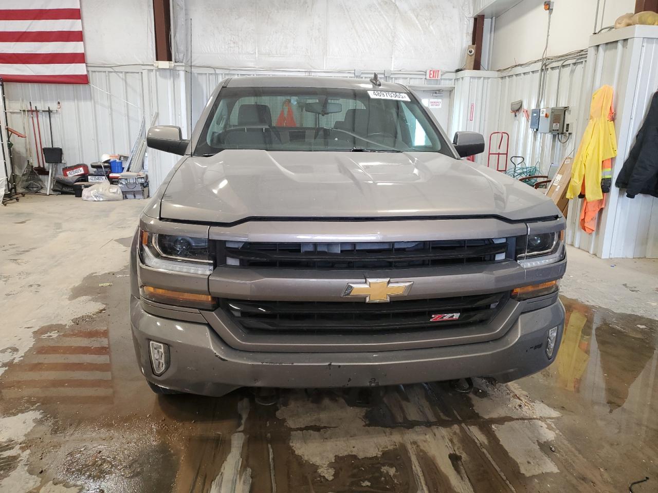 2017 Chevrolet Silverado VIN 1GCVKREC9HZ172039 Copart auction photo, side damage thumbnail 5