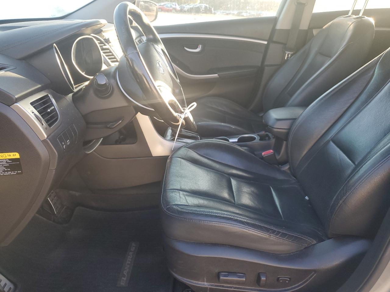2014 Hyundai Elantra VIN KMHD35LHXEU203240 Copart auction photo, front end / side damage thumbnail 7