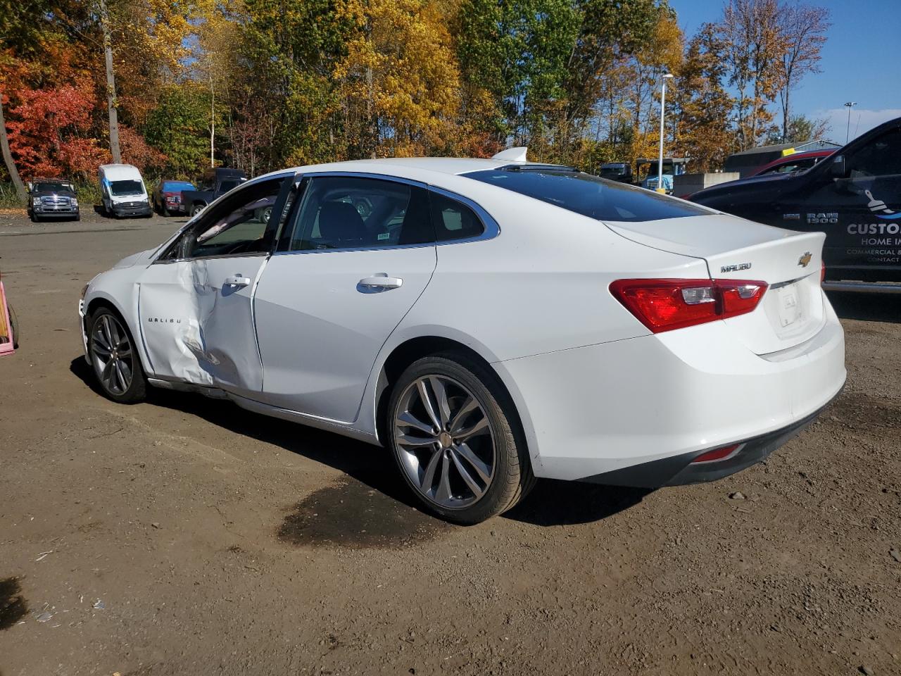 2023 Chevrolet Malibu VIN 1G1ZD5ST6PF182738 Copart auction photo, front end / side damage thumbnail 2