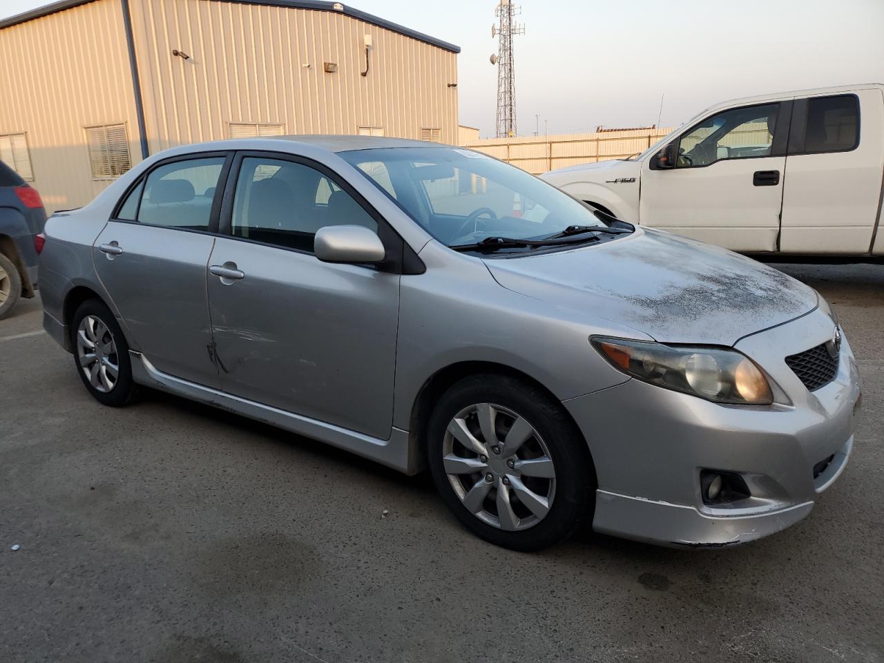 2009 Toyota Corolla VIN 1NXBU40E49Z074913 Copart auction photo, rear end / side damage thumbnail 4