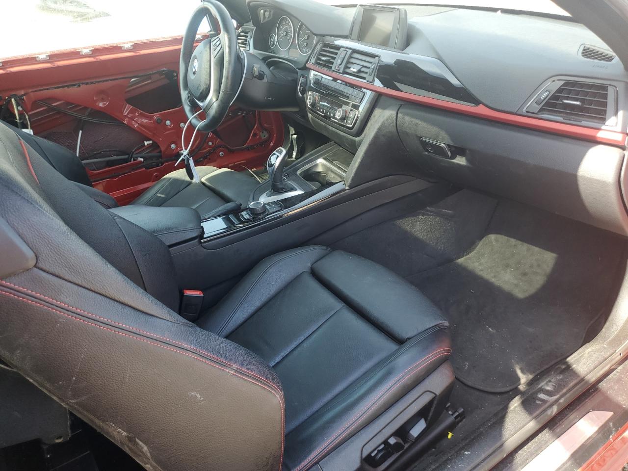 2014 BMW 4er VIN WBA3N5C51EF715633 Copart auction photo, side / rear end damage thumbnail 8