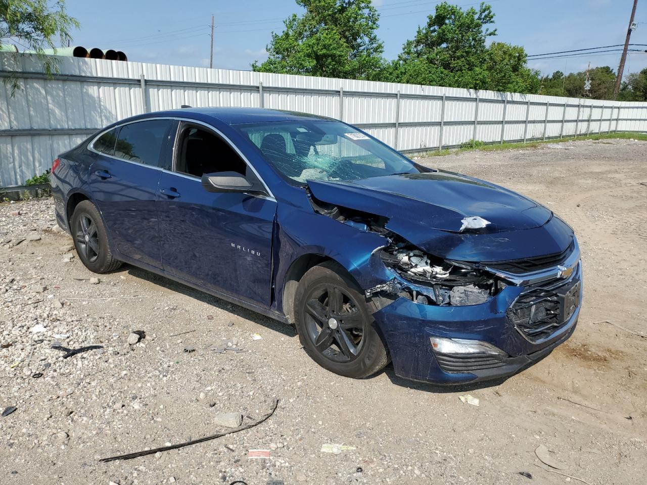 2019 Chevrolet Malibu VIN 1G1ZB5ST1KF204613 Copart auction photo, front end / minor dent/scratches damage thumbnail 4