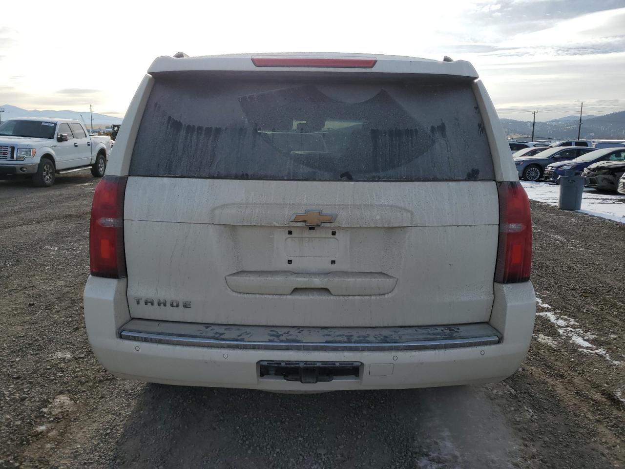2015 Chevrolet Tahoe VIN 1GNSKCKC1FR716347 Copart auction photo, front end / minor dent/scratches damage thumbnail 6