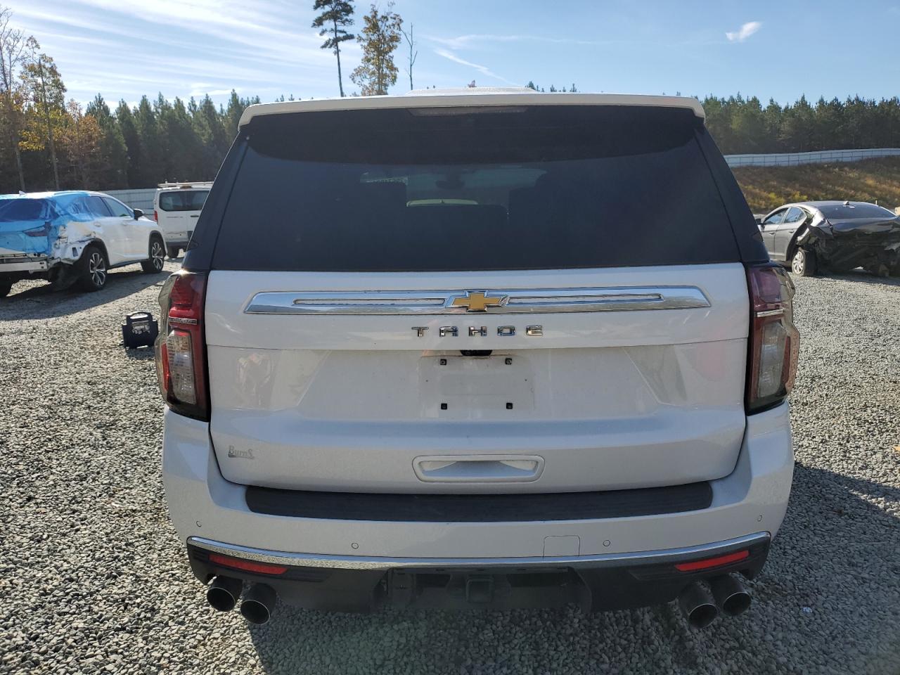 2021 Chevrolet Tahoe VIN 1GNSKTKLXMR228088 Copart auction photo, front end / undercarriage damage thumbnail 6