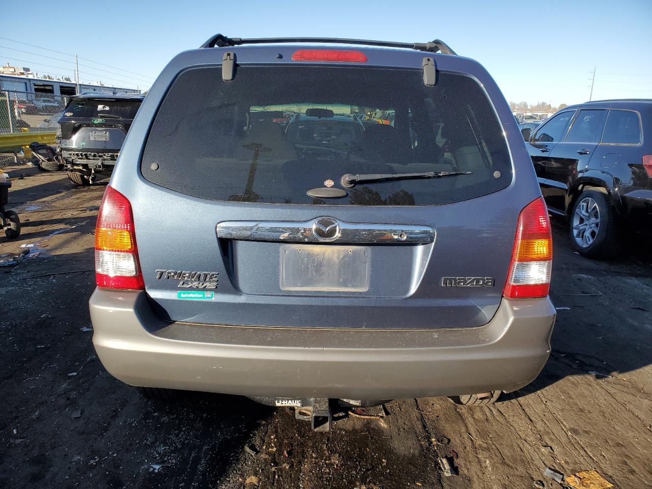 2001 Mazda Tribute VIN 4F2CU08171KM43038 Copart auction photo, front end damage thumbnail 6