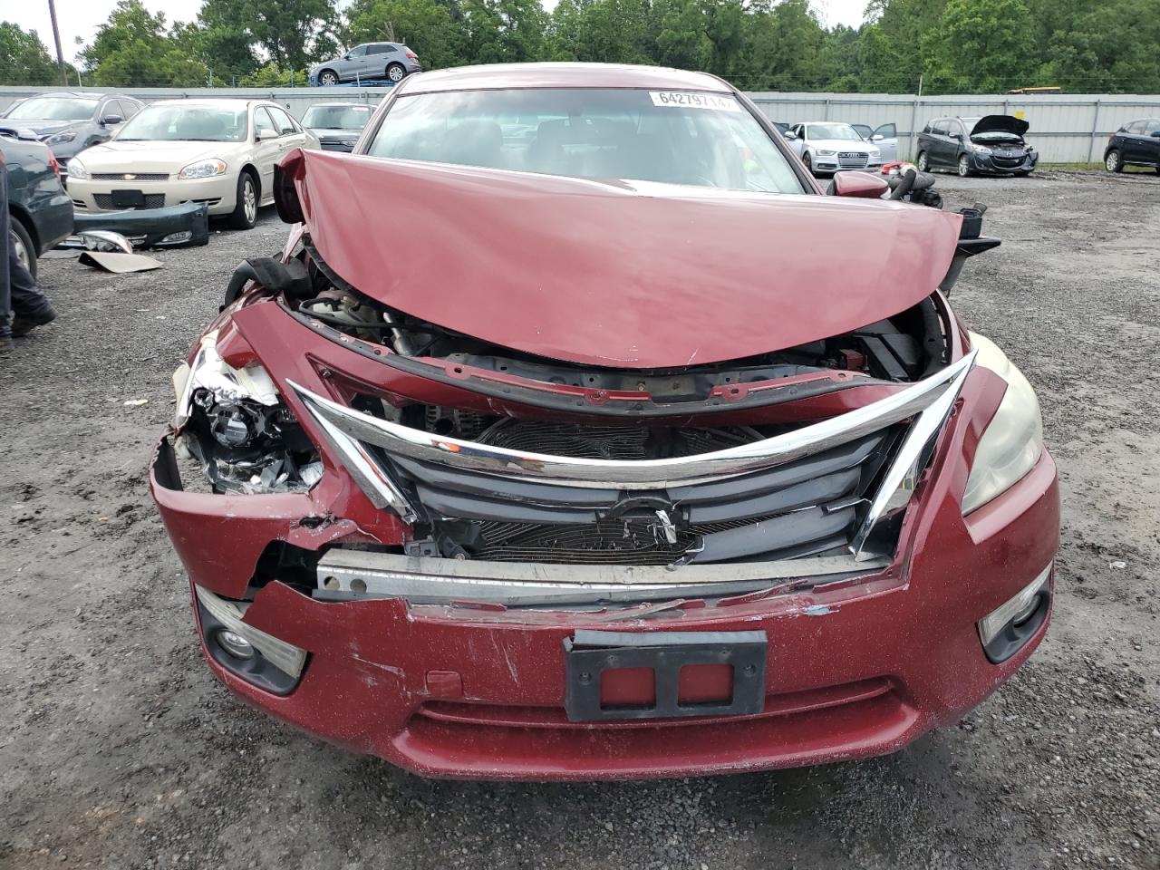 2014 Nissan Altima VIN 1N4AL3APXEC152209 Copart auction photo, front end / mechanical damage thumbnail 5