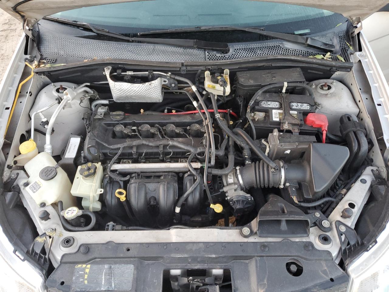 2008 Ford Focus VIN 1FAHP35N28W161615 Copart auction photo, front end / rear end damage thumbnail 11