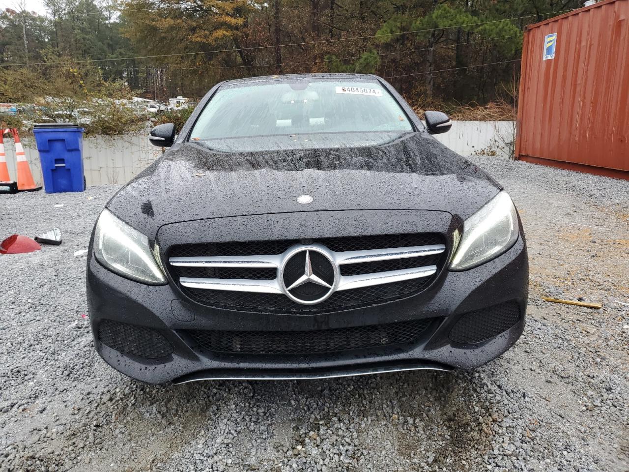 2015 Mercedes-Benz C-klasse VIN 55SWF4KB8FU091932 Copart auction photo, rear end / side damage thumbnail 5