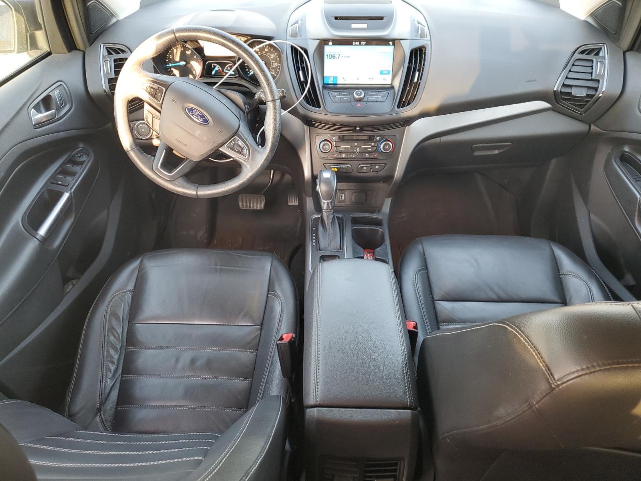 2018 Ford Escape VIN 1FMCU0HD3JUA40944 Copart auction photo, front end damage thumbnail 8