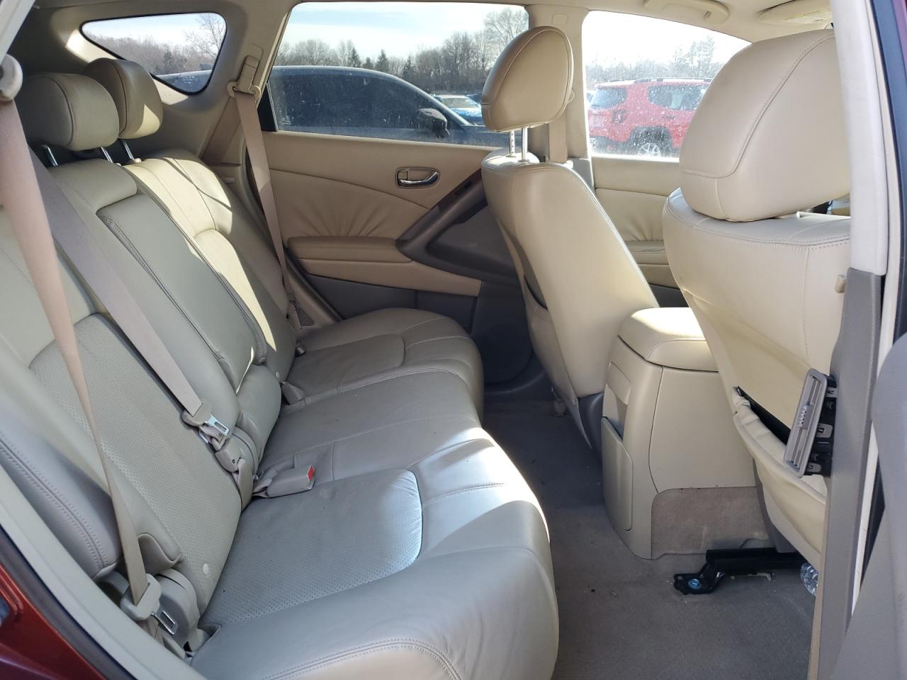 2009 Nissan Murano VIN JN8AZ18W49W114784 Copart auction photo, side / front end damage thumbnail 11